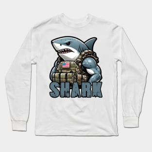 Tactical Shark Long Sleeve T-Shirt